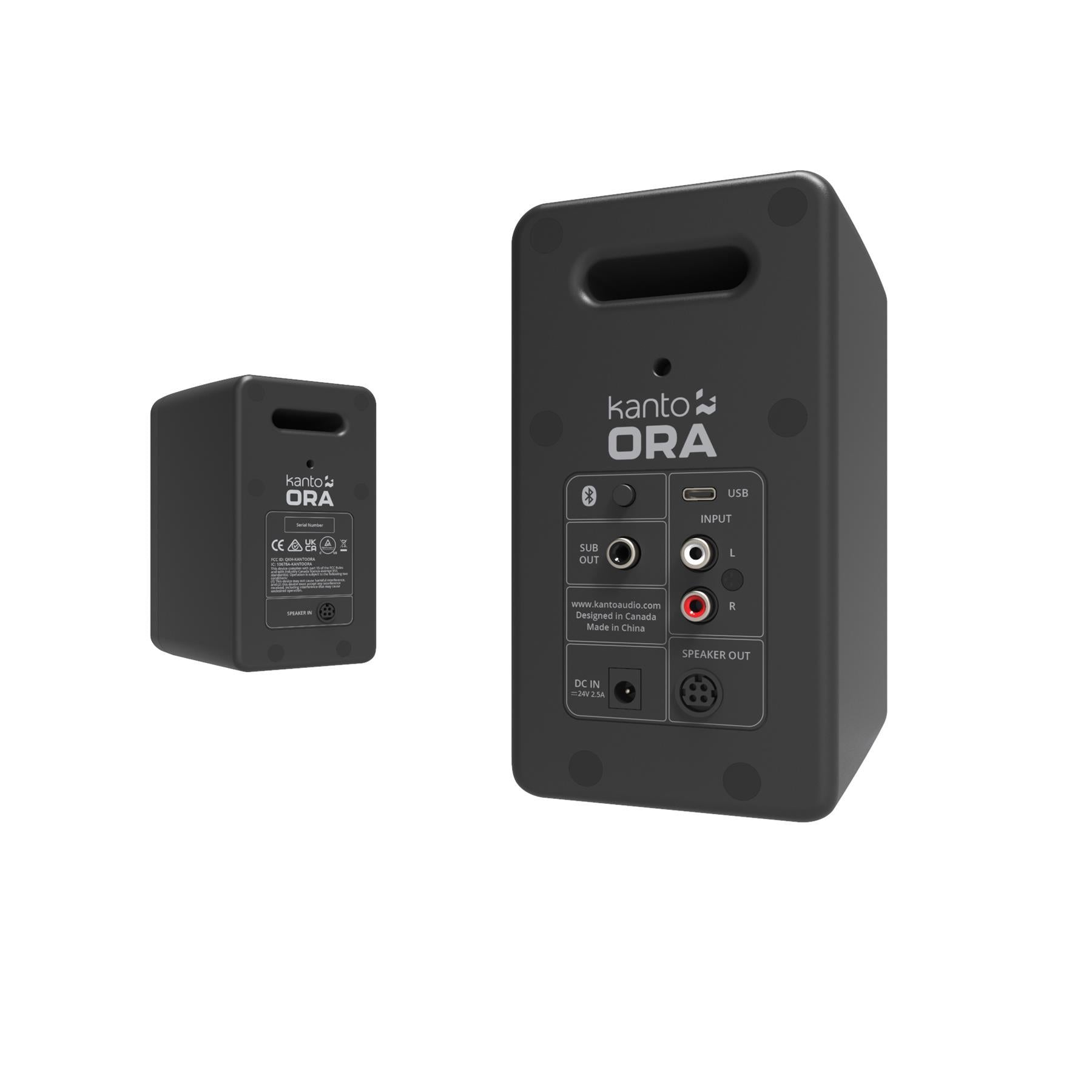 Kanto ORA 2-Way Active Wireless Desktop Speakers | ListenUp