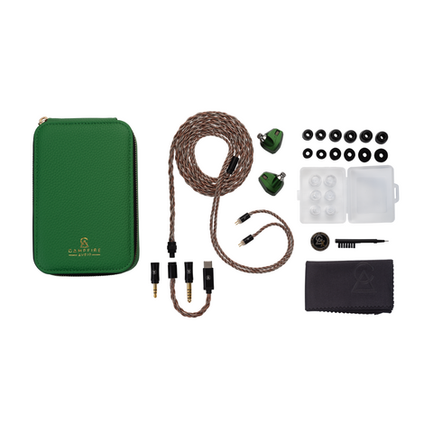 Campfire Audio Andromeda 10 – Limited 10th Anniversary Edition IEM in Green unboxing (view 4 of 6)