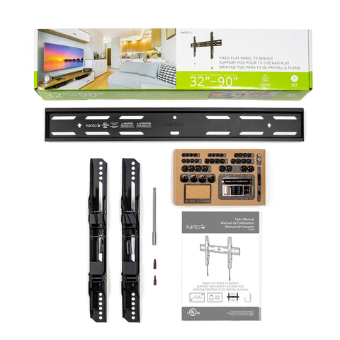 Kanto PF300 Low‑Profile Fixed TV Mount - Clearance / Open Box (view 3 of 10)