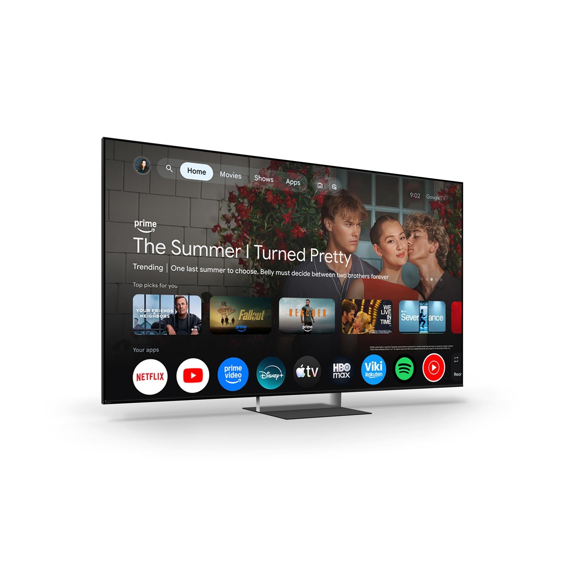 SONY BRAVIA 9 II 85” Class True RGB 4K HDR Google TV with Gemini