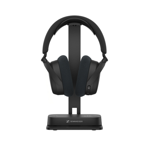 Sennheiser RS 275 TV Headphones with BTA1 Auracast Transmitter front view (view 2 of 8)