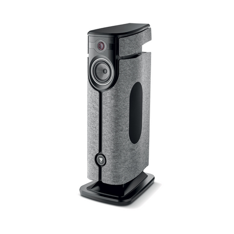 Focal Diva Utopia - 3-Way Active Wireless Loudspeaker (EACH) - Grey Felt - Clearance / Open Box (view 1 of 5)