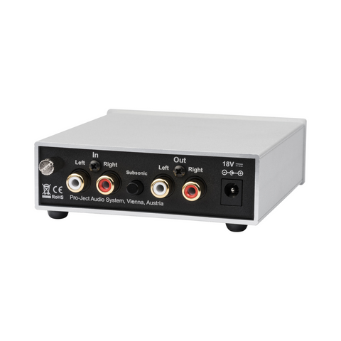 Pro-Ject Phono Box S2 High-Performance MM/MC Phono Preamp (Black) - Clearance / Open Box (view 2 of 2)