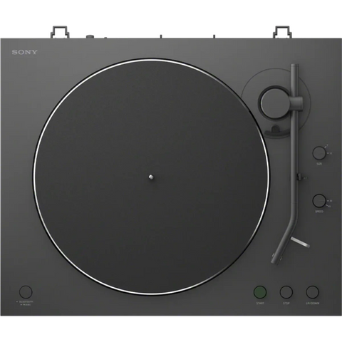 Sony PS-LX3BT Turntable view from above with no dustcover (view 3 of 4)