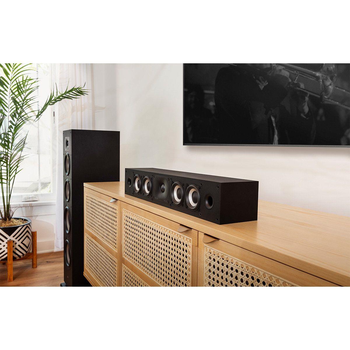 Polk Audio MONITOR XT35（訳あり・背面穴に難あり） Polk Monitor XT35 Slim Low Profile Center Channel Loudspeaker