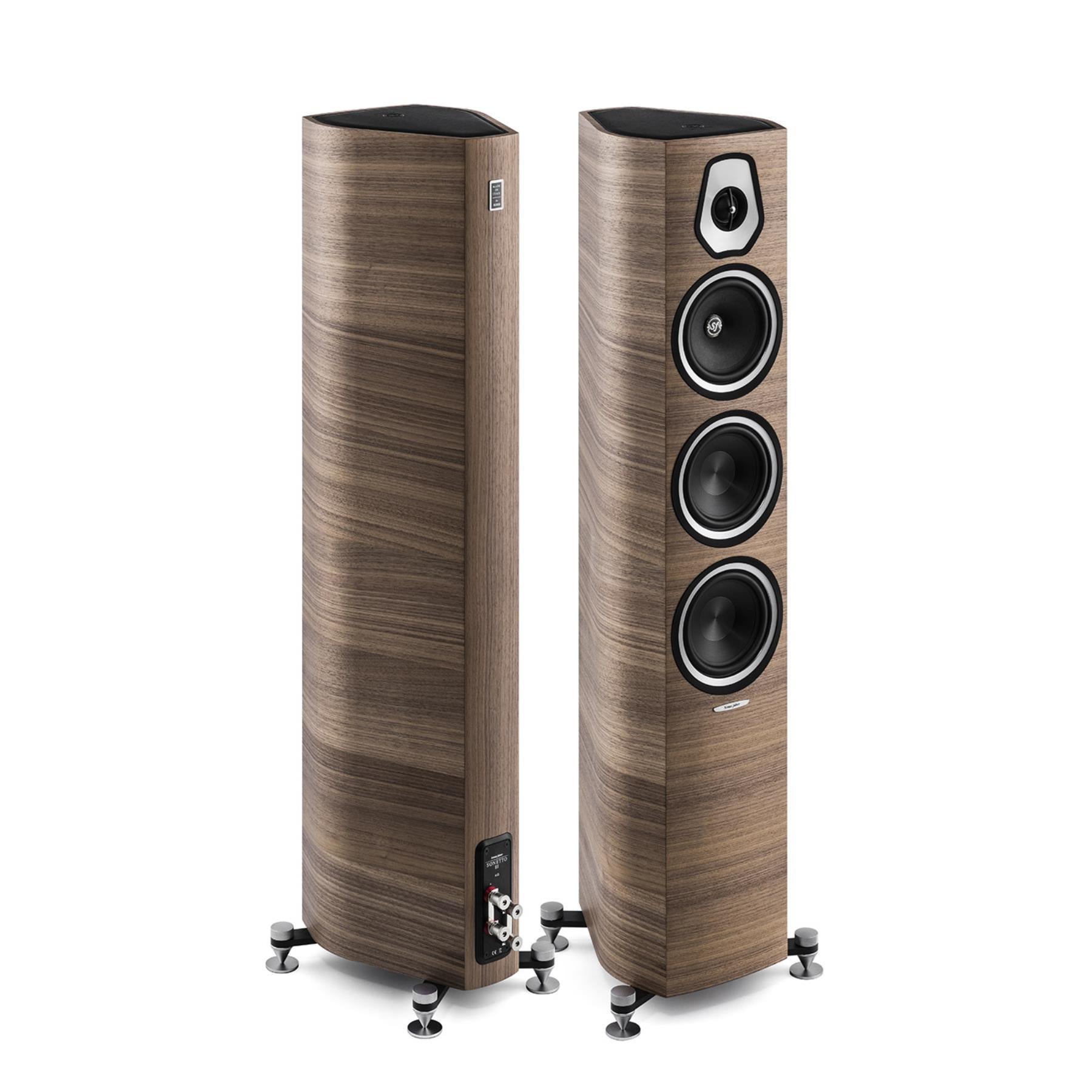 Sonus faber Sonetto III Floorstanding Speakers | ListenUp