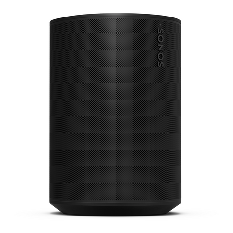 Sonos Era 100 SL Compact Wireless Smart Speaker black side view (view 4 of 7)