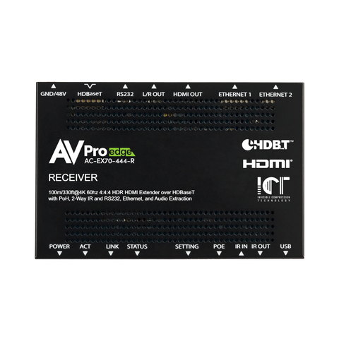 AVPro Edge AC-EX70-444-KIT - 70M 18Gbps HDBaseT Extender Kit - Clearance / Open Box (view 4 of 8)