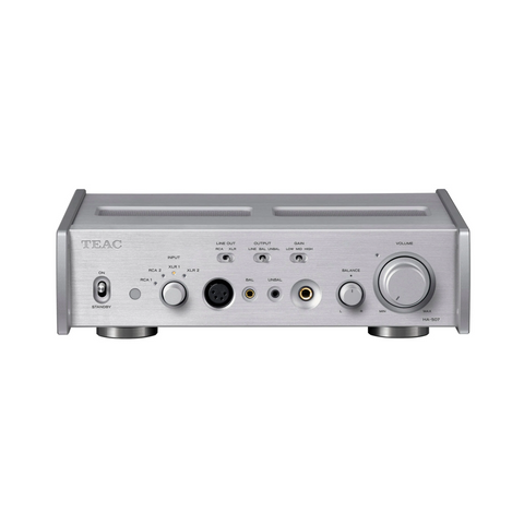 TEAC HA-507 Pure Analog Headphone Amplifier & Preamplifier (Silver) - Clearance / Open Box (view 1 of 4)