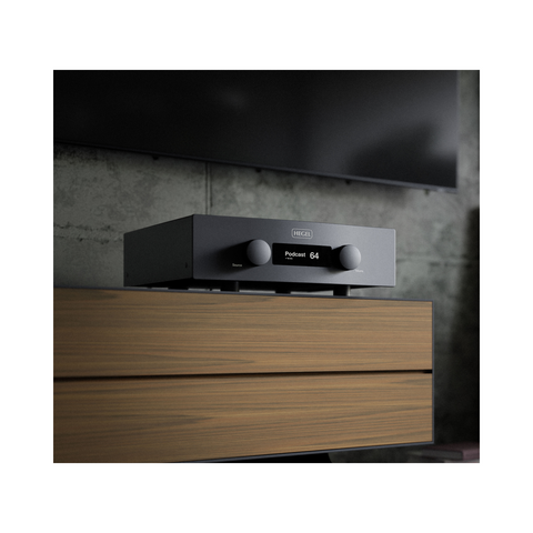 Hegel H400 Integrated Amplifier with Streaming (Black) - Clearance / Open Box (view 4 of 4)