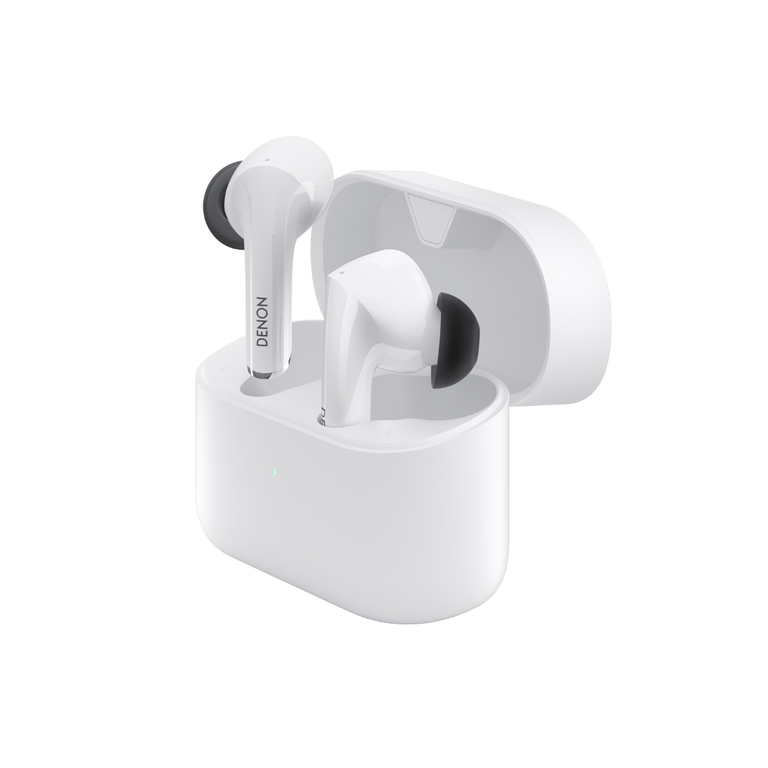 Denon AH-C830NCW Noise Cancelling Earbuds | ListenUp