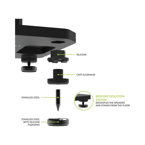Kanto SX30 30" Fillable Speaker Stands - Clearance / Open Box (view 9 of 19)
