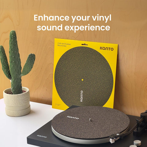 Kanto TT-CRM Cork and Rubber Turntable Mat (view 6 of 10)