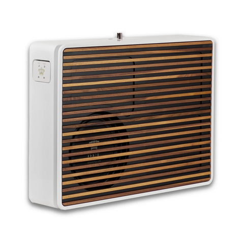 REL Planar PL-2 Ultra-thin Subwoofer with Hardwood Grille & Planar Cart (White) - Clearance / Open Box (view 1 of 9)