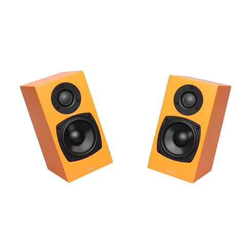 KIN by Totem One Bookshelf Speakers – Satin Orange Pair (view 3 of 5)