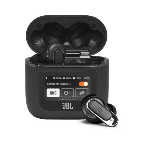 JBL Tour Pro 2 Wireless Earbuds (Black) - Clearance / Open Box (view 1 of 5)