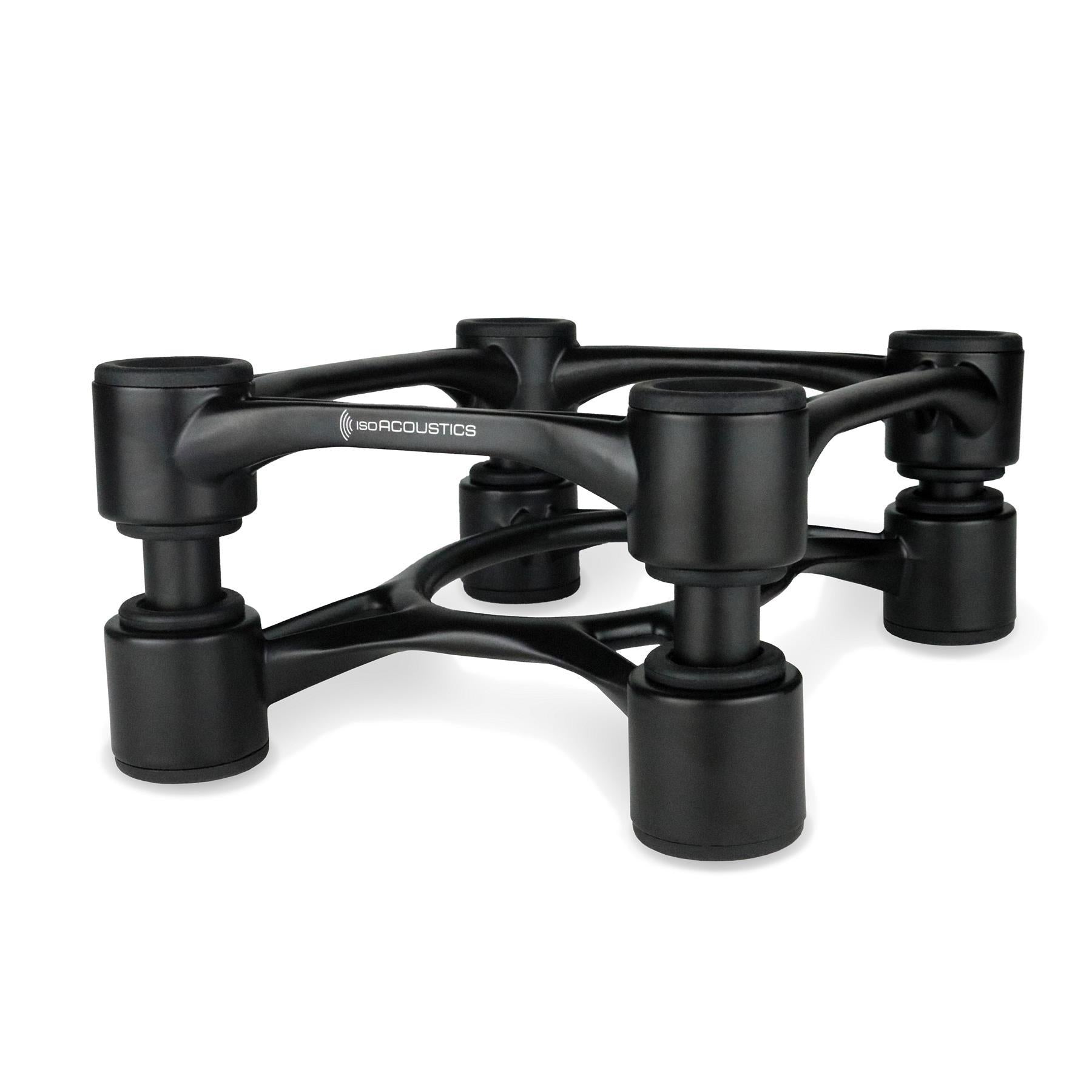 ISO Acoustics Aperta Black スピーカースタンド IsoAcoustics Aperta Speaker Isolation Stands - Pair | ListenUp