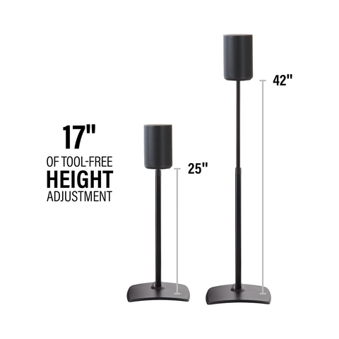 Sanus WSSE1A2 Sonos Era 100 Speaker Stand (Pair) - Clearance / Open Box (view 2 of 5)