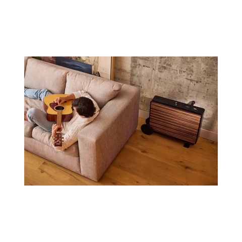 REL Planar PL-1 Ultra-thin Subwoofer with Hardwood Grille & Planar Cart (Black) - Clearance / Open Box (view 8 of 8)