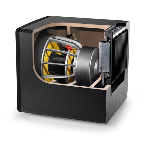 JL Audio E-Sub e112-ASH Black Ash 12" Powered Subwoofer - Clearance / Open Box (view 9 of 10)
