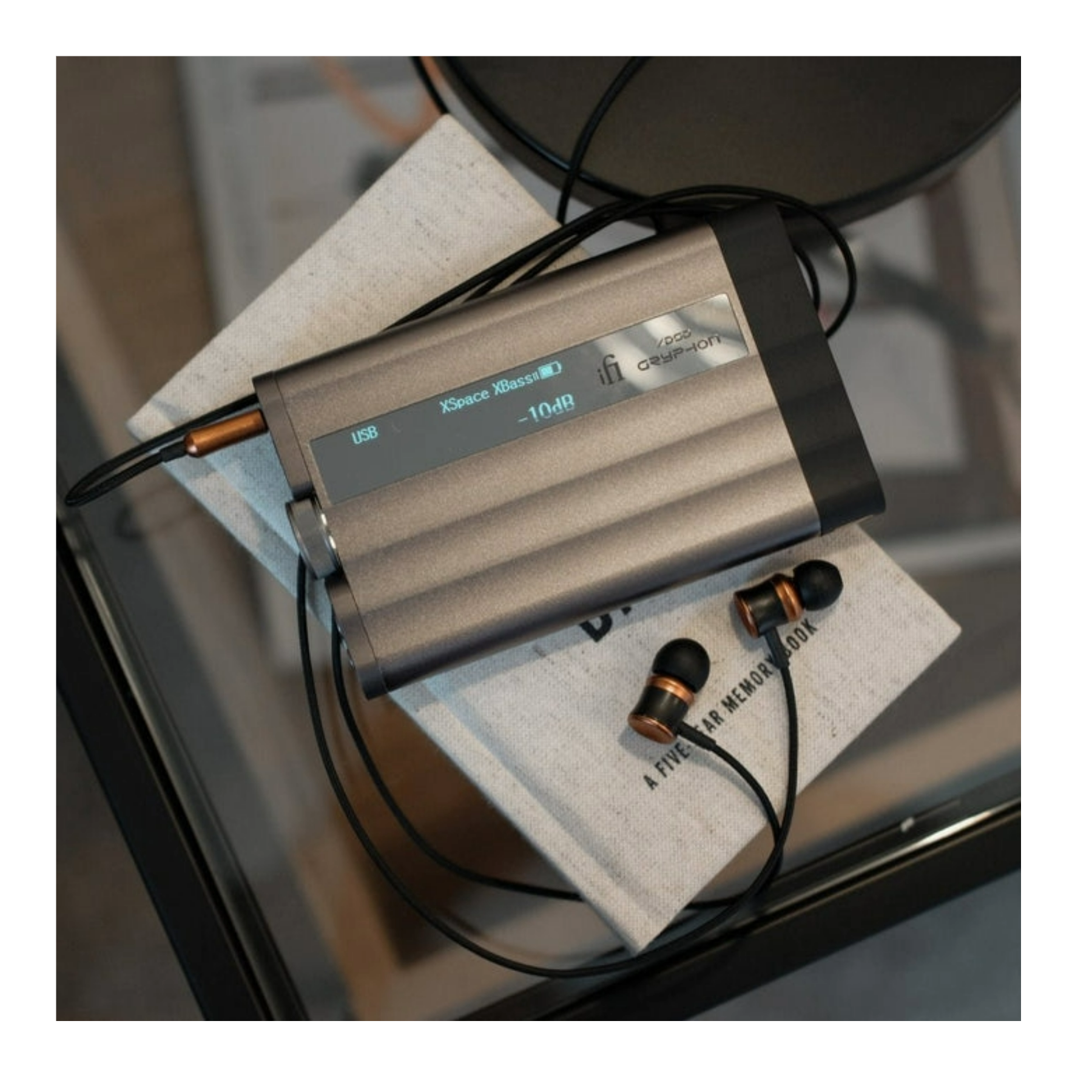 iFi Audio xDSD Gryphon Black Portable DAC/Amp - ListenUp