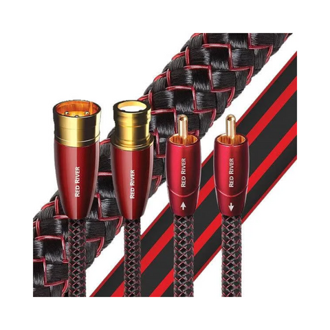AudioQuest Red River Analog Audio Interconnect Cable (Pair) RCA to XLR - 0.75 m (2 ft 6 in) - Clearance / Open Box (view 2 of 2)