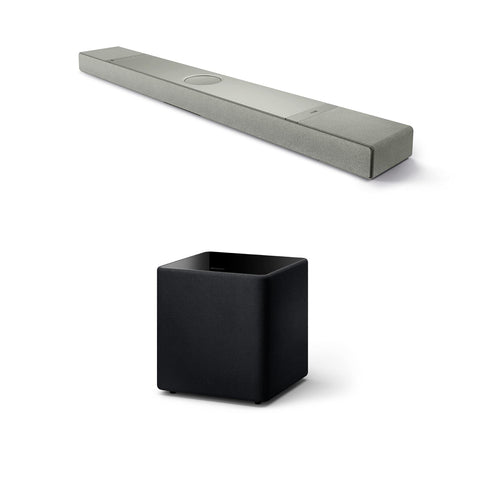 KEF XIO Soundbar, Kube 10 MIE Subwoofer & KW2 RX Wireless Receiver Bundle (view 1 of 2)