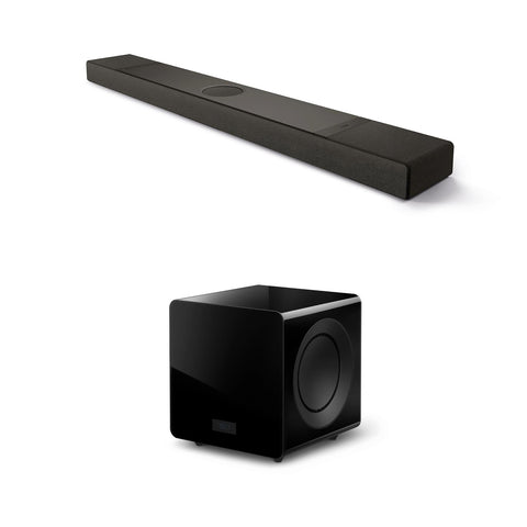 KEF XIO Soundbar + KC92 Subwoofer + KW2 RX Receiver Bundle (view 1 of 4)