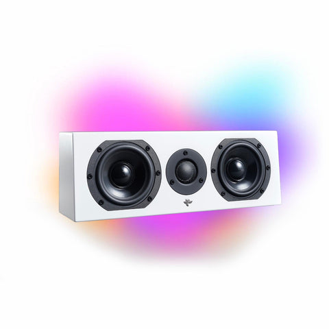 Totem KIN by Totem Flex Bookshelf/Center Speaker – Satin White