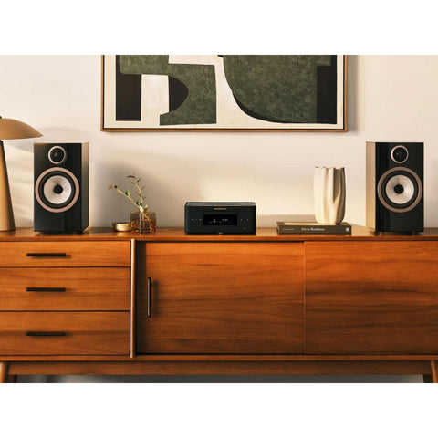 Marantz M-CR60N Compact All-in-One Hi-Fi System with b&w speakers (view 6 of 6)