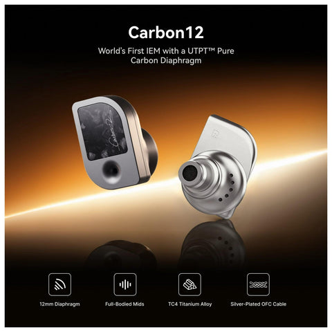 Fosi Audio Carbon12 Pure Carbon In-Ear Monitors (view 2 of 4)