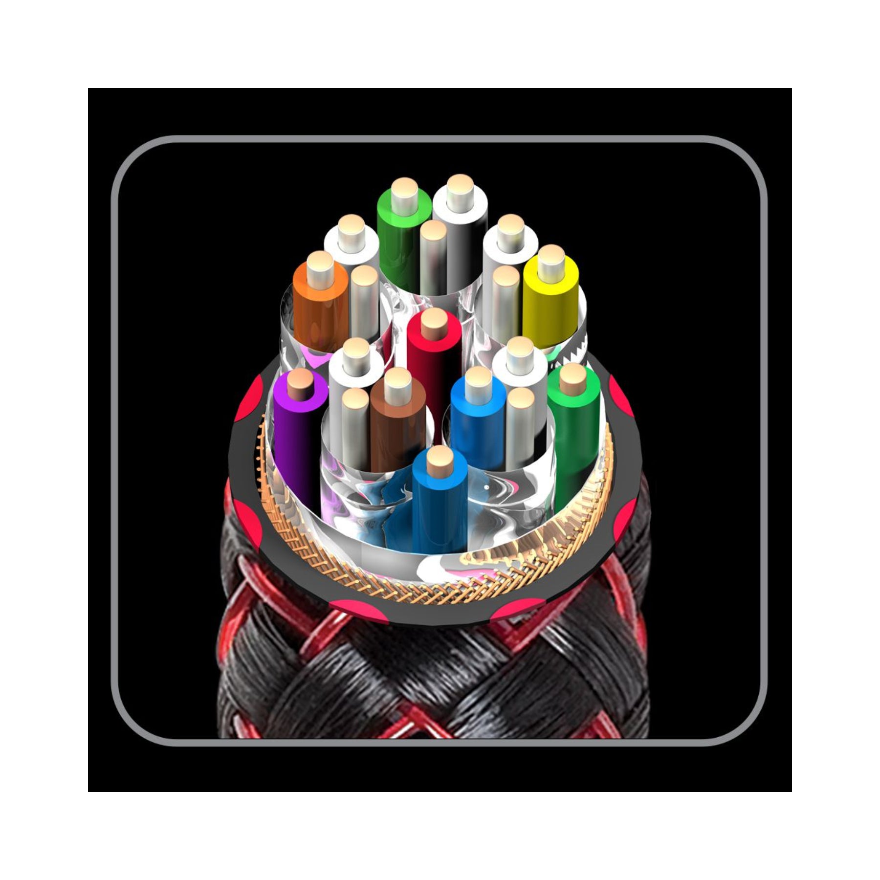 AudioQuest Cinnamon 48 8K-10K 48Gbps HDMI Cable - Clearance / Open