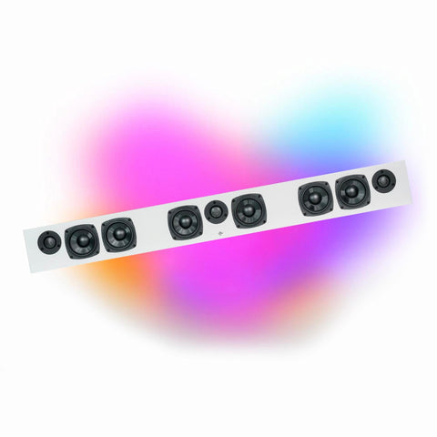 Totem KIN Force Passive 3-Channel Soundbar – Satin White