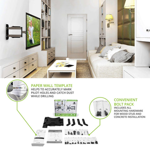 Kanto Kanto M300 Full‑Motion TV Wall Mount