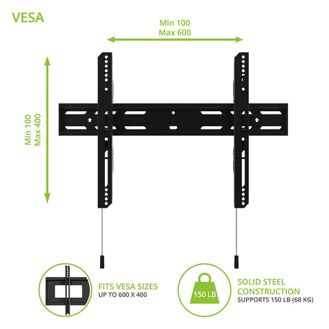 Kanto PF300 Low‑Profile Fixed TV Mount (view 5 of 10)