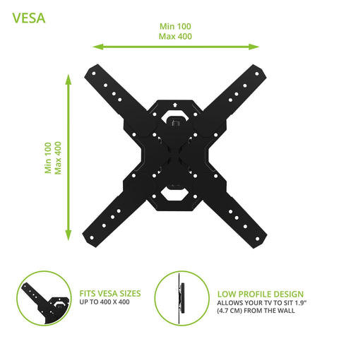 Kanto PS300 Single‑Stud Full Motion TV Mount (view 7 of 10)