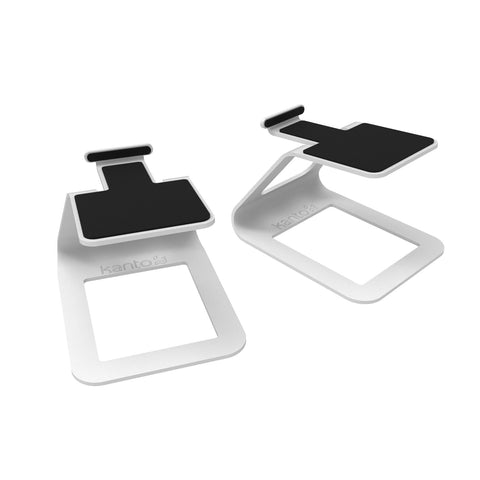 Kanto SE2 White Stands - Pair with Logo (view 9 of 10)