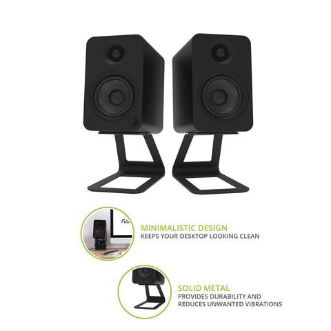 Kanto SE4 Speaker Stands - Black Pair Design Info (view 3 of 10)