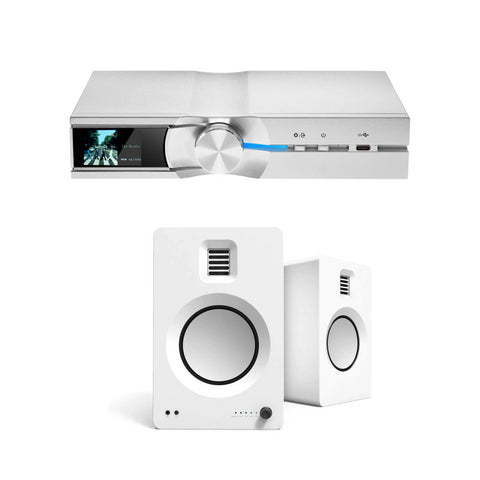 iFi iFi Neo Network Streamer & Kanto TUK Powered Speakers