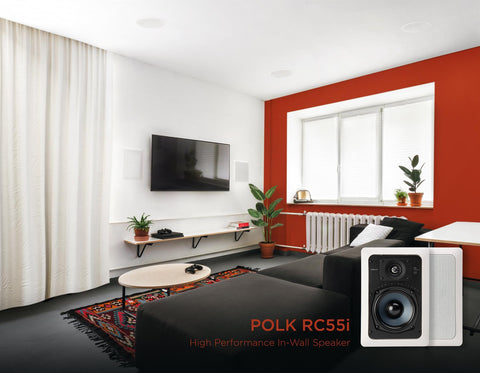 Polk Polk Audio RC55i In-Wall Speakers - Clearance / Open Box