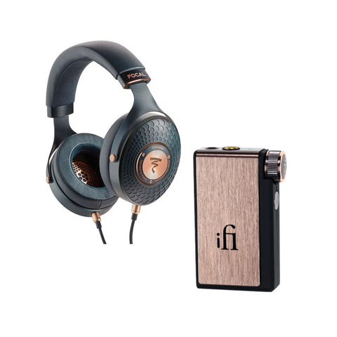 iFi iFi Go Blu  High Resolution Portable Bluetooth DAC & Focal Celestee High-end Closed-back Headphones Bundle