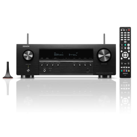 Denon Denon AVR-S760H 7.2ch 8K AV Receiver with 3D Audio, Voice Control and HEOS Built in