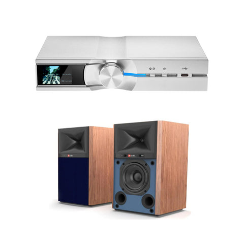 iFi iFi Neo Network Streamer & JBL 4305 2-Way Powered Speakers