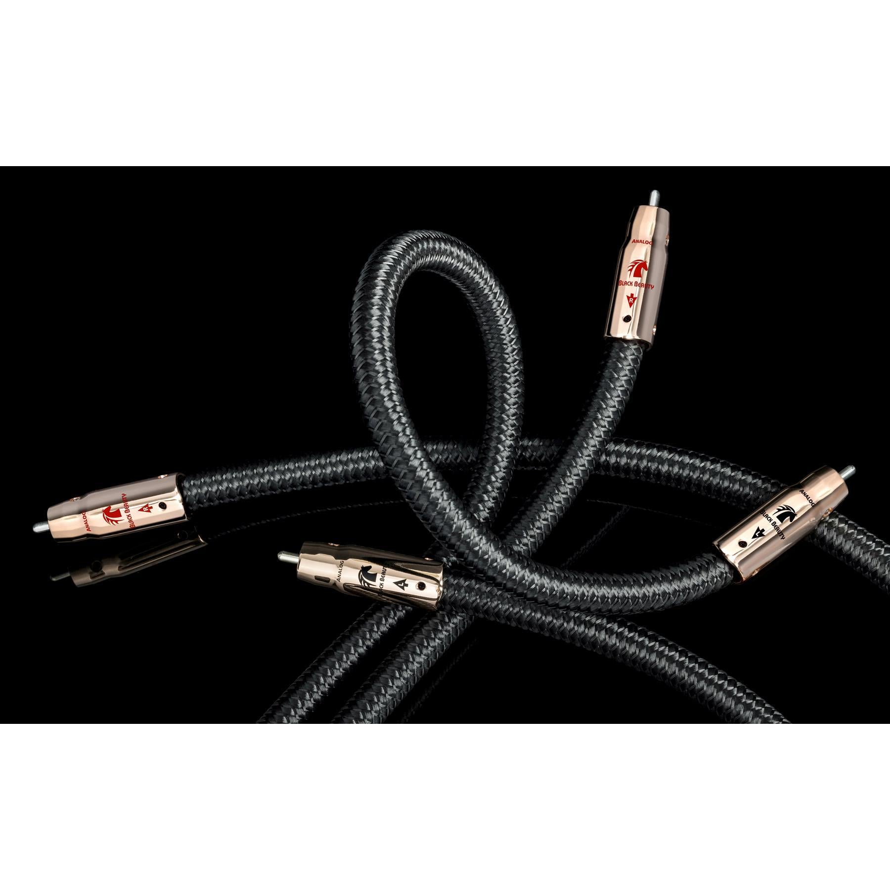 AudioQuest Black Beauty RCA Cables - Pair | ListenUp