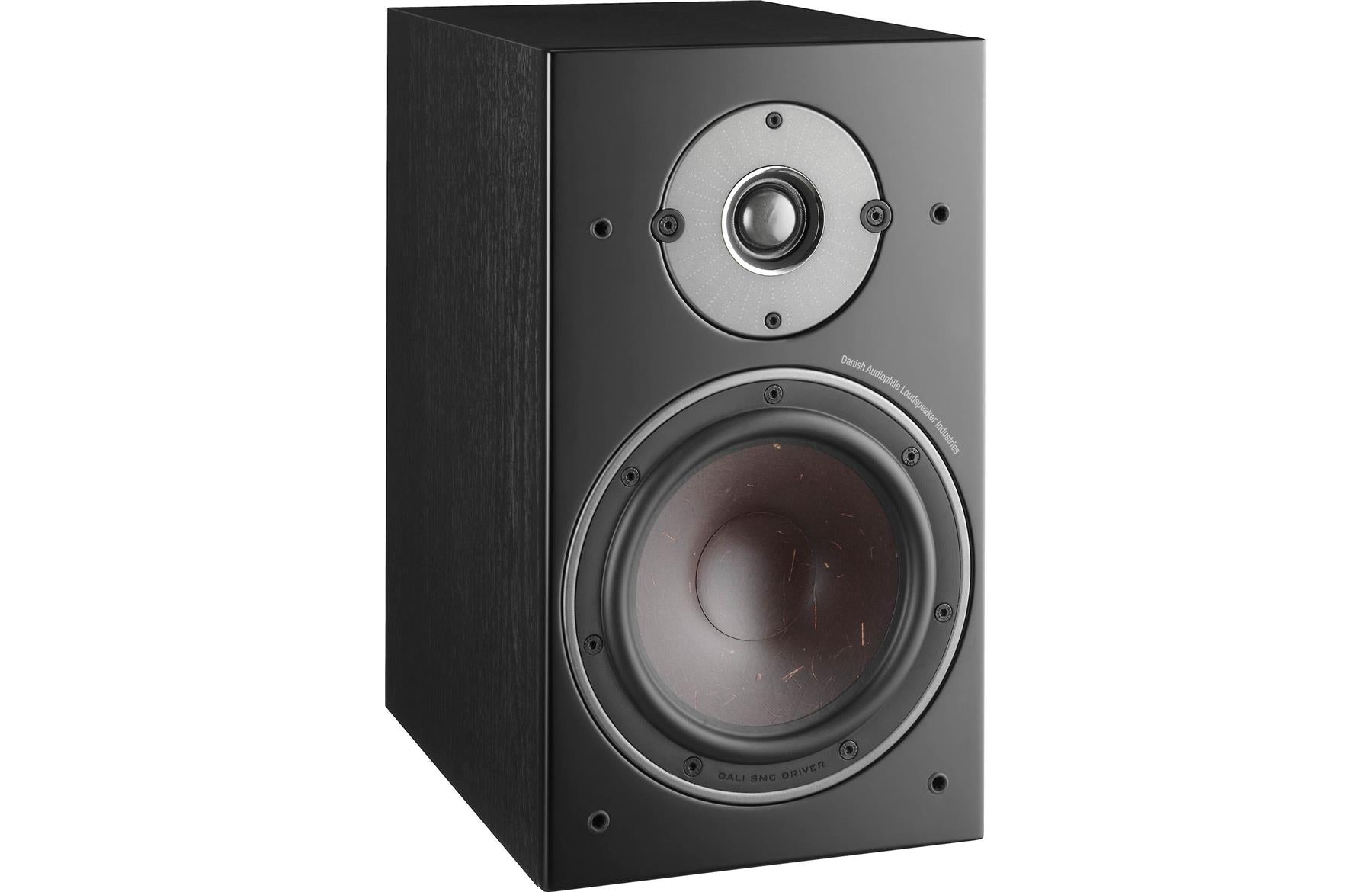 DALI Oberon 3 Bookshelf speakers (Black Ash) - Clearance/ Open Box
