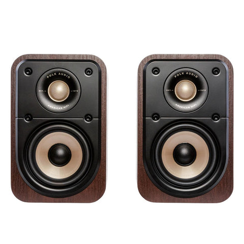 Polk Audio Signature Elite ES10 - High-Resolution Surround Speakers for Hi-Fi Home Theater (Walnut) - Clearance / Open Box (view 1 of 4)