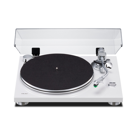 TEAC TN-3B-SE Manual Belt-drive Turntable with built-in Phono Preamp (White) - Clearance / Open Box (view 1 of 3)