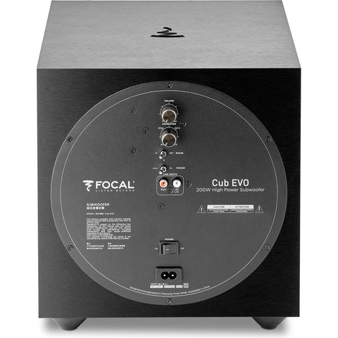 Focal Focal Cub Evo Compact powered subwoofer - Clearance/ Open Box
