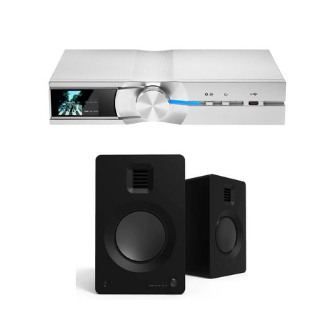 iFi iFi Neo Network Streamer & Kanto TUK Powered Speakers