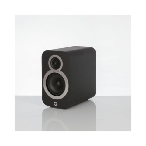 Q Acoustics Q Acoustics 3010i Bookshelf Speakers (Carbon Black) - Clearance / Open Box